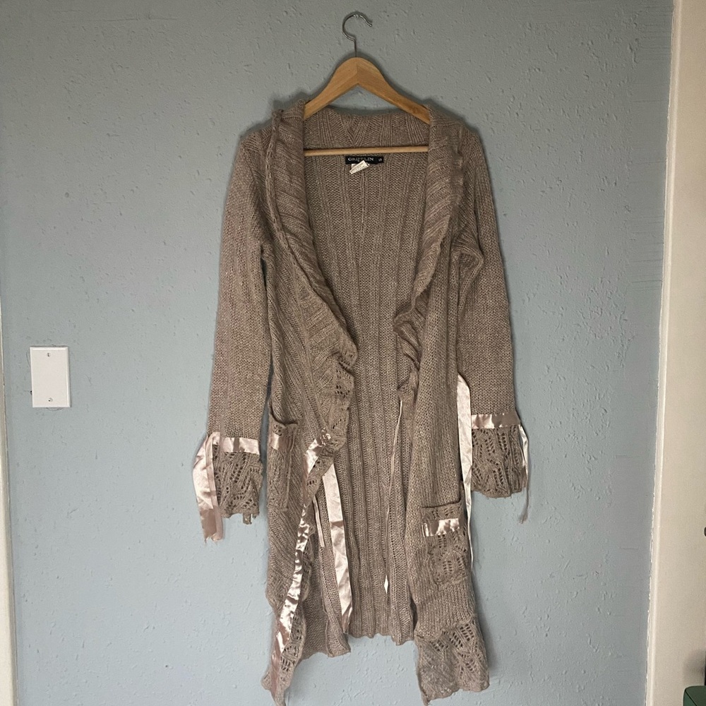 Women's Cottagecore Knit Cardigan